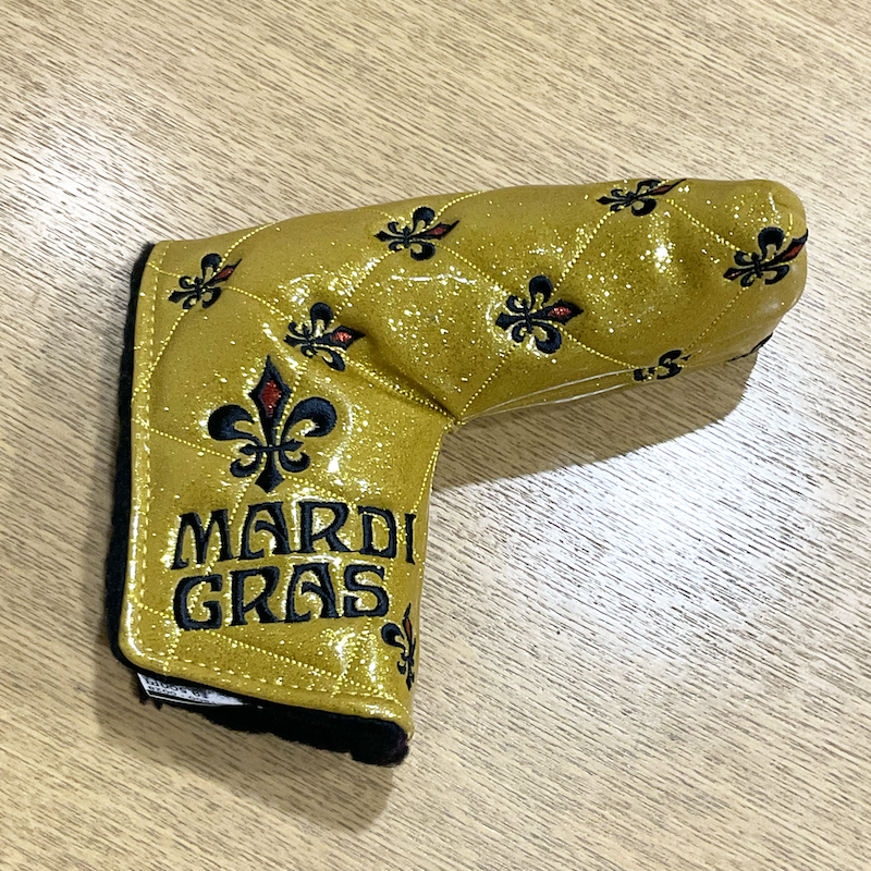スイーツ柄 ブルー スコッティキャメロン マルディグラ パターカバー
