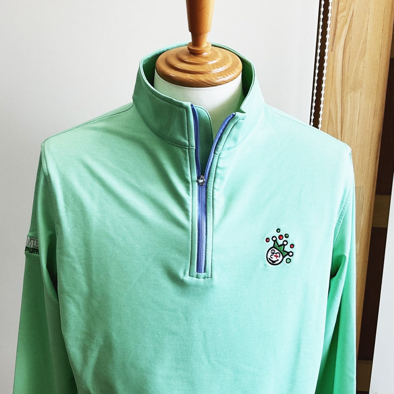 [SCOTTY CAMERON] MENS PERTH MELANGE PRF QTR ZIP Scotty Cameron Men's Perth Melange Performance Quarter Zip [Directly imported from overseas]