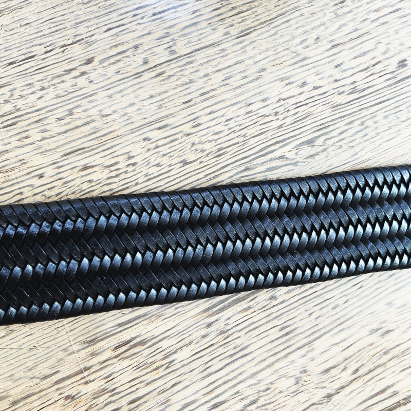 [WILL] LEATHER STRETCH BELT BLACK Will Leather Stretch Belt Black [Directly imported from overseas, US specifications]