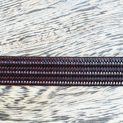 【WILL】LEATHER STRETCH BELT BROWN　ウィル レザーストレッチベルト  ブラウン【海外直輸入品　US仕様】