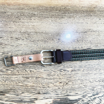 【WILL】LEATHER STRETCH BELT BROWN　ウィル レザーストレッチベルト  ブラウン【海外直輸入品　US仕様】
