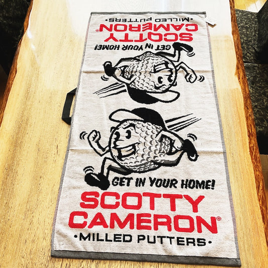 【Scotty Cameron】BALLER BOY GOLF TOWEL　スコッティキャメロン　ボーラーボーイ ゴルフタオル【海外直輸入品】