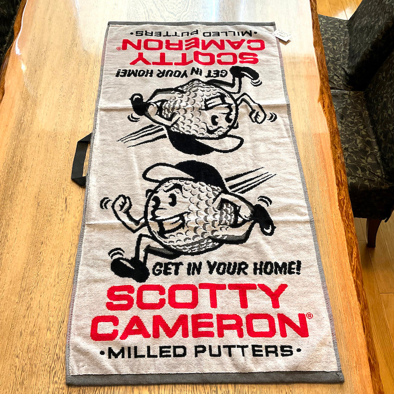 【Scotty Cameron】BALLER BOY GOLF TOWEL　スコッティキャメロン　ボーラーボーイ ゴルフタオル【海外直輸入品】