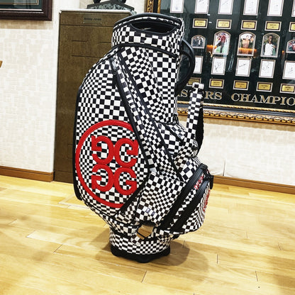 G/FORE,ジーフォア,ゴルフ用品,キャディバッグ,ゴルフバッグ,サークルG,オニキス,チェック柄,防水,海外直輸入品,US仕様,USモデル,限定モデル
