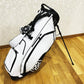 【G/FORE】Mens Transporter Ⅲ Golf Bag SNOW　ジーフォア　メンズ　トランスポーター３ ゴルフバッグ　スノー　スタンド付き　G4AS21A20／072412819　G/FORE,ジーフォア,ゴルフ用品,ゴルフバッグ,キャディバッグ,キャディバック,スタンド付き,軽量,５ポケット,口枠６,メンズ,ユニセックス,２WAY,サークルG