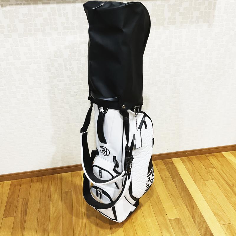【G/FORE】Mens Transporter Ⅲ Golf Bag SNOW　ジーフォア　メンズ　トランスポーター３ ゴルフバッグ　スノー　スタンド付き　G4AS21A20／072412819　G/FORE,ジーフォア,ゴルフ用品,ゴルフバッグ,キャディバッグ,キャディバック,スタンド付き,軽量,５ポケット,口枠６,メンズ,ユニセックス,２WAY,サークルG