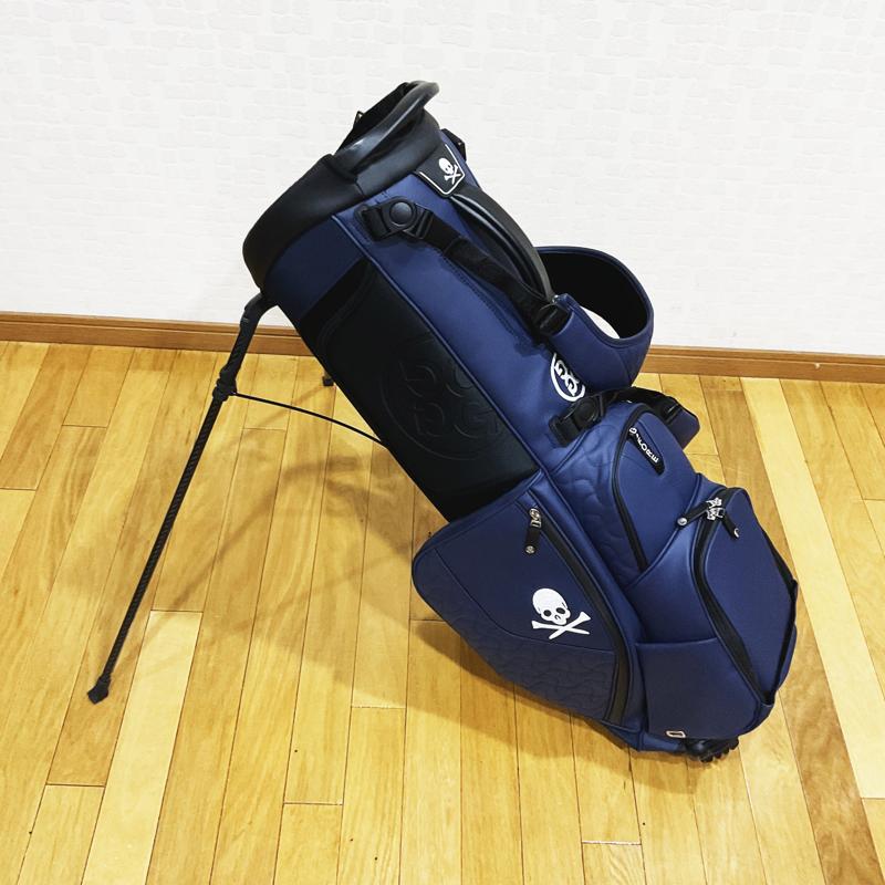 【G/FORE】Mens Transporter Ⅲ Golf Bag TWLT　ジーフォア　メンズ　トランスポーター３ ゴルフバッグ　トワイライト　スタンド付き　G4AS21A20／072412819　G/FORE,ジーフォア,ゴルフ用品,ゴルフバッグ,キャディバッグ,キャディバック,スタンド付き,軽量,５ポケット,口枠６,メンズ,ユニセックス,2WAY,サークルG