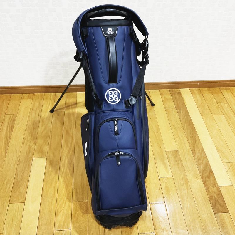 【G/FORE】Mens Transporter Ⅲ Golf Bag TWLT　ジーフォア　メンズ　トランスポーター３ ゴルフバッグ　トワイライト　スタンド付き　G4AS21A20／072412819　G/FORE,ジーフォア,ゴルフ用品,ゴルフバッグ,キャディバッグ,キャディバック,スタンド付き,軽量,５ポケット,口枠６,メンズ,ユニセックス,2WAY,サークルG