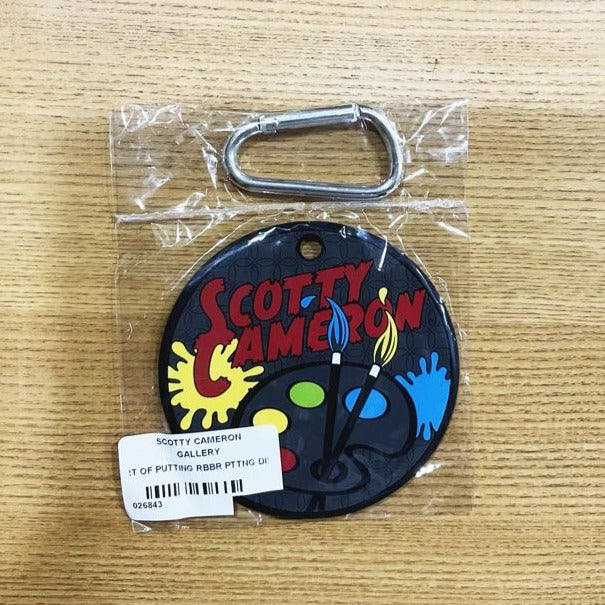 【Scotty Cameron】ART OF PUTTING RUBBER DISC　スコッティキャメロン　アート オブ　パッティング ラバー ディスク 【海外直輸入品　限定モデル】　スコッティキャメロン,Scotty Cameron,パターディスク,海外直輸入